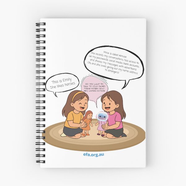 Item preview, Not Amused designed and sold by Electronic Frontiers Australia.