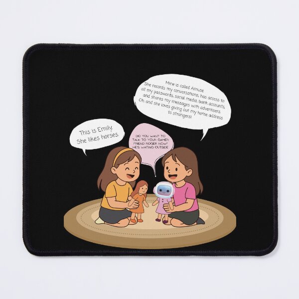 Item preview, Not Amused designed and sold by Electronic Frontiers Australia.