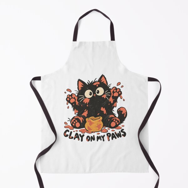 Item preview, Clay on My Paws Black Cat designed and sold by AMICO77.