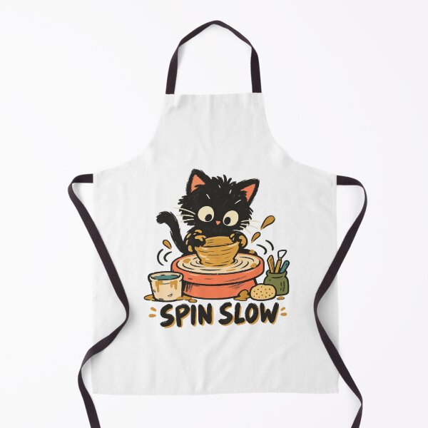 Item preview, Spin Slow Cat at the Pottery Wheel designed and sold by AMICO77.