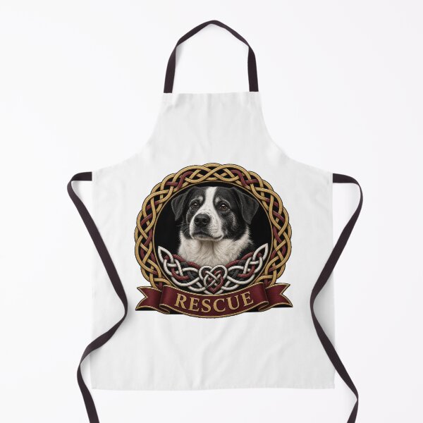 Item preview, Celtic Knot Rescue Dog Heart designed and sold by Freckled-Monkey.