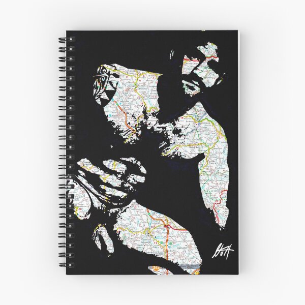 Item preview, Muscled Hairy Chest Chav Daddy Tattooed And Cock Out Map Art By NLMKArtStudio designed and sold by NLMKArtStudio.