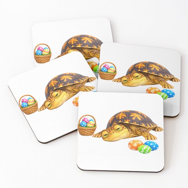 Item preview, Cheerful Box Turtle Easter designed and sold by Sillytoe.
