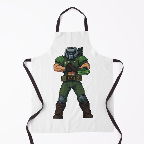 Item preview, Doom Slayer Doom Guy Pixel Art designed and sold by Ctrl+AltGalaxy.