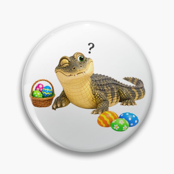 Item preview, Whimsical Caiman Easter designed and sold by Sillytoe.