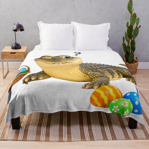 Item preview, Whimsical Caiman Easter designed and sold by Sillytoe.