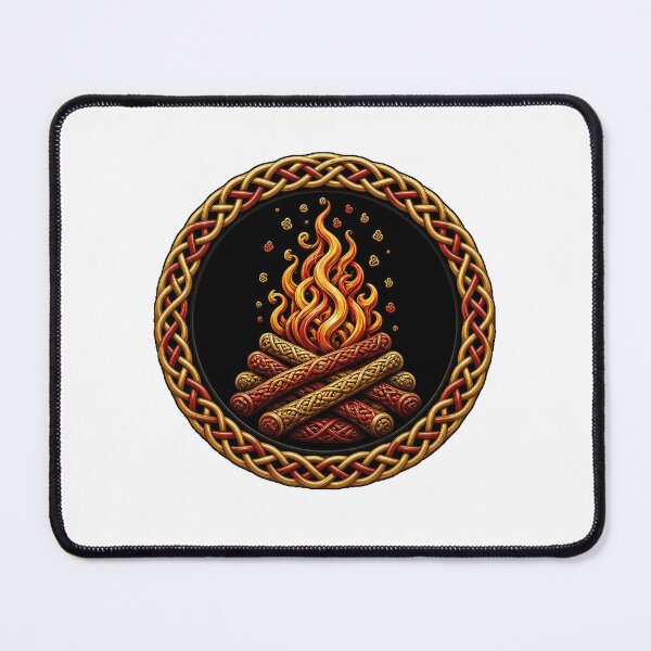 Item preview, Samhain Bonfire Celtic Knot designed and sold by Freckled-Monkey.