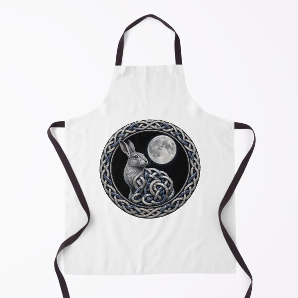 Item preview, Celtic Knot Moon-Gazing Hare designed and sold by Freckled-Monkey.