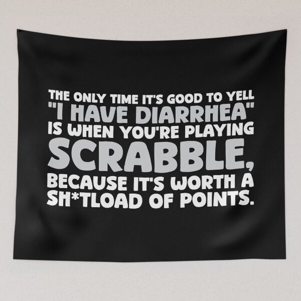 Item preview, DIARRHEA SCRABBLE designed and sold by TLW716.