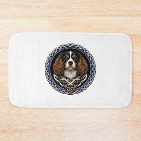 Item preview, Celtic Knot Cavalier King Charles Portrait designed and sold by Freckled-Monkey.