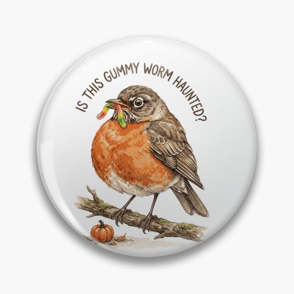 Item preview, Robin Gummy Worm Halloween designed and sold by Tiffany Roy.