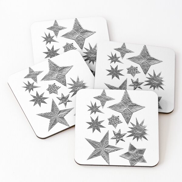 Item preview, Metal Star Sticker Pack designed and sold by morganisdizzy.
