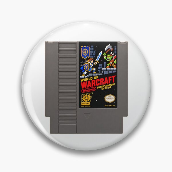 Item preview, Cartucho retro de World of Warcraft para NES designed and sold by MadcapPrints.