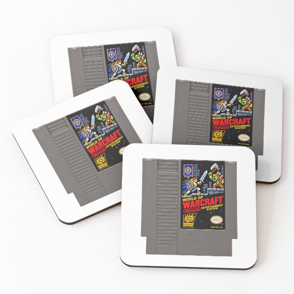 Item preview, World of Warcraft Retro NES Cartridge designed and sold by MadcapPrints.