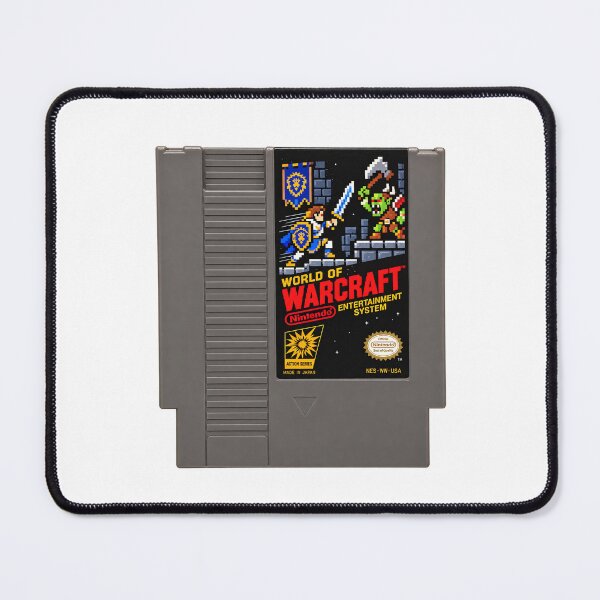 Item preview, World of Warcraft Retro NES Cartridge designed and sold by MadcapPrints.