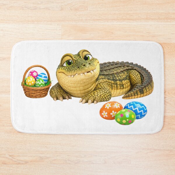 Item preview, Playful Crocodilian Easter designed and sold by Sillytoe.