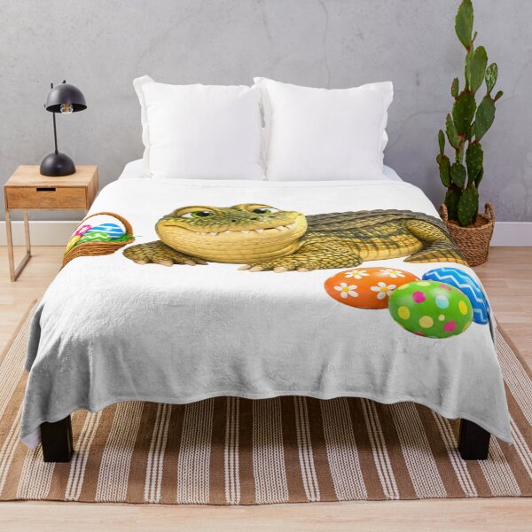Item preview, Playful Crocodilian Easter designed and sold by Sillytoe.