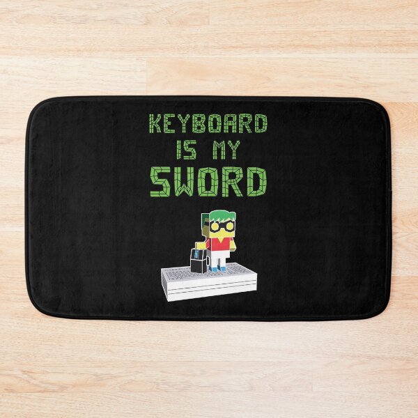 Item preview, Keyboard Is My Sword CUBEEGEEK designed and sold by Foxerish-Studio.