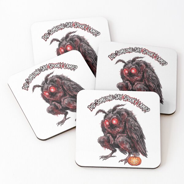 Item preview, Mothman Spooky Lamp designed and sold by Tiffany Roy.