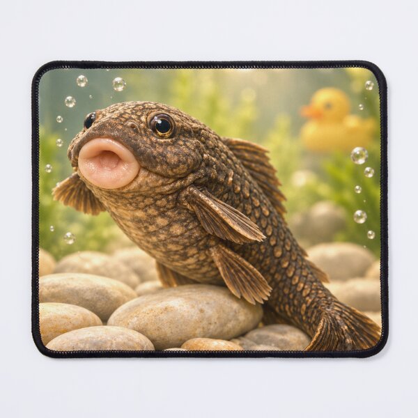 Item preview, Whimsical Suckermouth Catfish Bathtub designed and sold by Sillytoe.