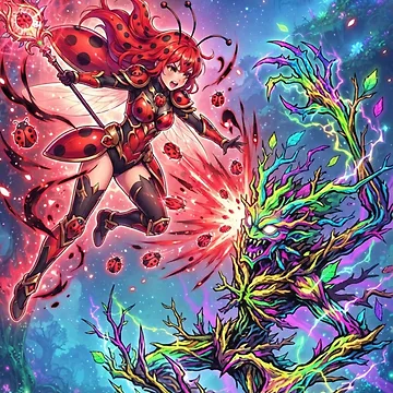 Artwork thumbnail, Ladybug Superhero by PP&RAINBOW SHOP
