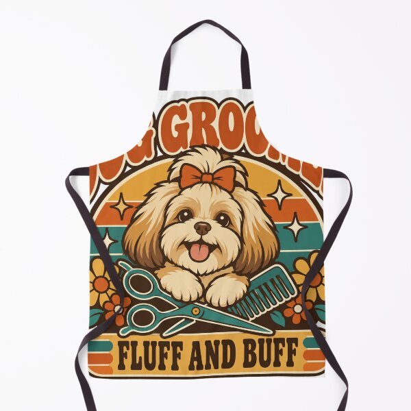 Item preview, Dog Groomer Gift - Fluff And Buff designed and sold by RedRubyBubble.