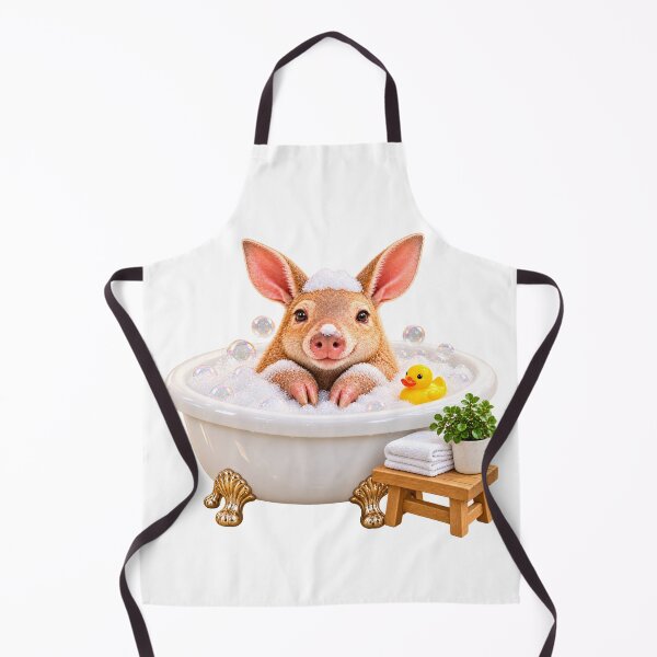 Item preview, Cute Aardvark Bathtub designed and sold by Sillytoe.