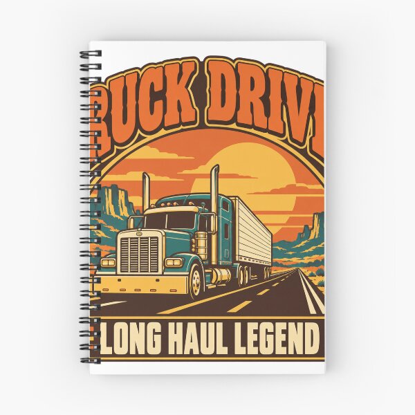 Item preview, Truck Driver Gift - Long Haul Legend designed and sold by RedRubyBubble.