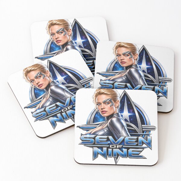 Item preview, Seven of Nine Emblem (Silver) designed and sold by Moviebuff91.
