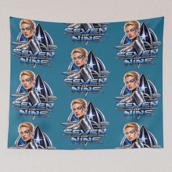 Item preview, Seven of Nine Emblem (Silver) designed and sold by Moviebuff91.