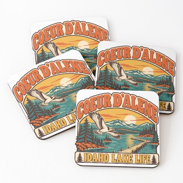 Item preview, Coeur d'Alene Gift - Idaho Lake Life designed and sold by RedRubyBubble.