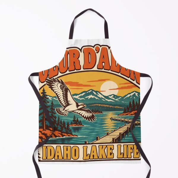 Item preview, Coeur d'Alene Gift - Idaho Lake Life designed and sold by RedRubyBubble.