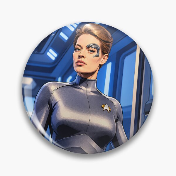 Item preview, Seven of Nine (Silver) designed and sold by Moviebuff91.