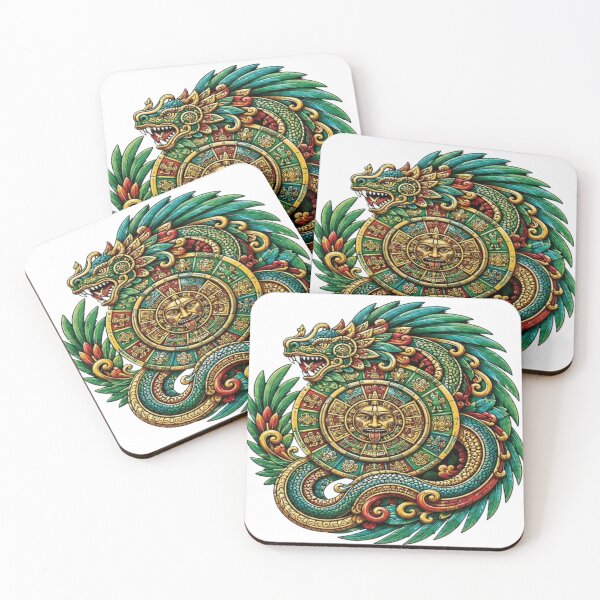 Item preview, feathered serpent designed and sold by pksart1.