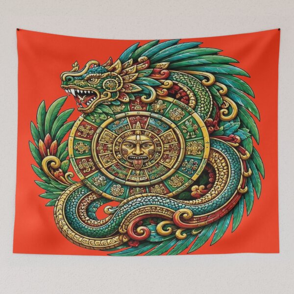 Item preview, feathered serpent designed and sold by pksart1.