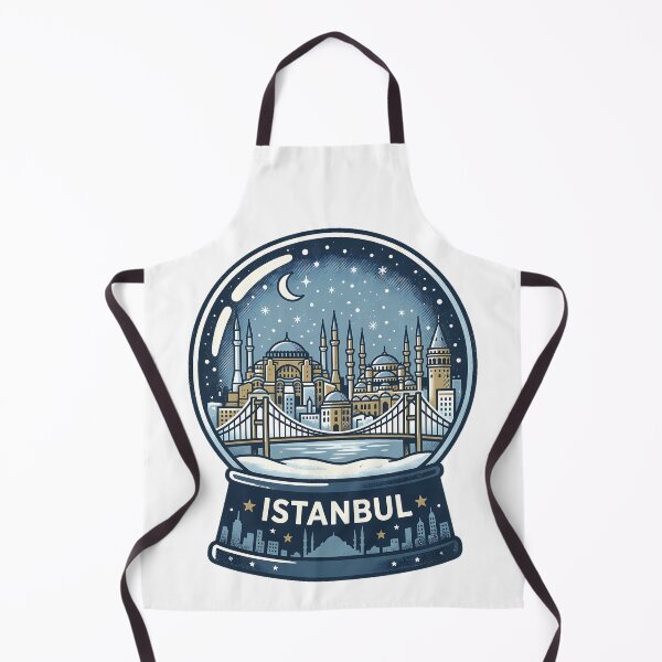 Item preview, Vintage Istanbul Snow Globe Travel Badge designed and sold by k3rstman1.