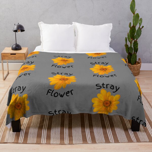 Item preview, Stray Flower Yellow Zinnia Free Spirit Wildflower Gift designed and sold by Feral Vibes.