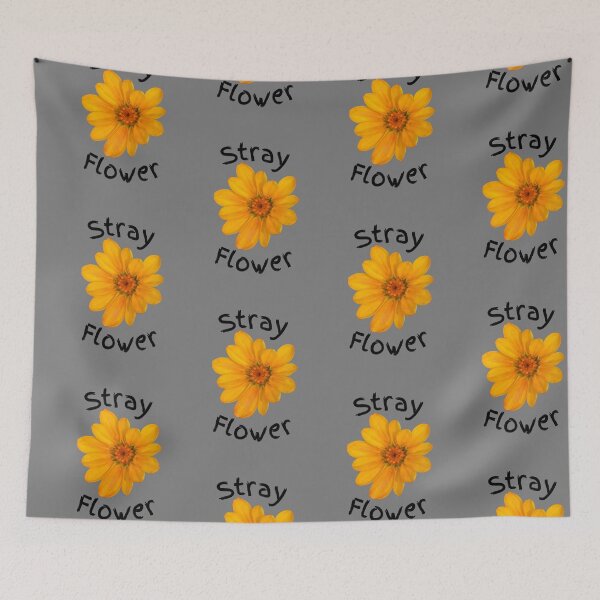 Item preview, Stray Flower Yellow Zinnia Free Spirit Wildflower Gift designed and sold by Feral Vibes.