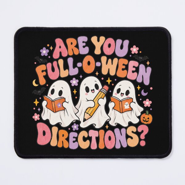 Item preview, Funny Halloween Teacher,Ghost Fall O Ween Directions designed and sold by Judestudio.