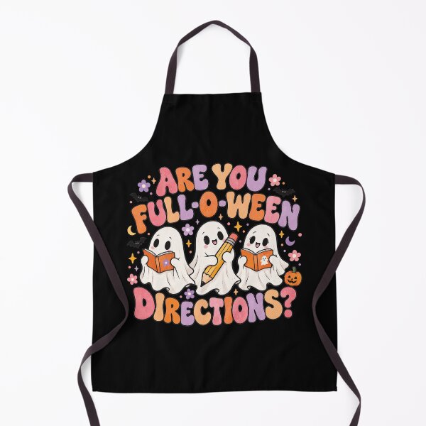 Item preview, Funny Halloween Teacher,Ghost Fall O Ween Directions designed and sold by Judestudio.