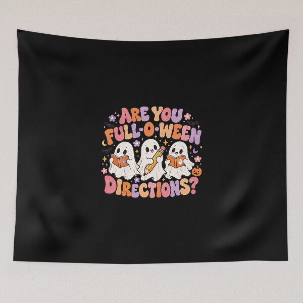 Item preview, Funny Halloween Teacher,Ghost Fall O Ween Directions designed and sold by Judestudio.
