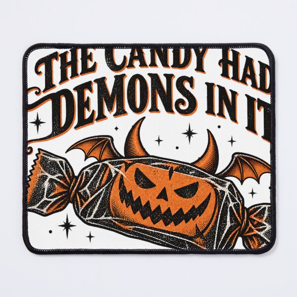 Item preview, The Candy Had Demons In It Funny Exvangelical Halloween Shirt designed and sold by GloryandFame.