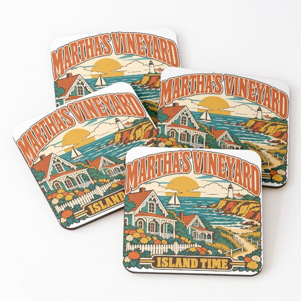 Item preview, Martha's Vineyard Gift - Island Time designed and sold by RedRubyBubble.