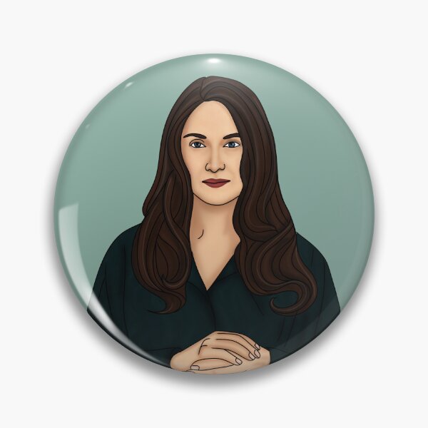 Item preview, YAGA Carrie-Anne Moss Katherine Hargrove Sticker designed and sold by baranskini.