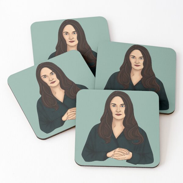 Item preview, YAGA Carrie-Anne Moss Katherine Hargrove Sticker designed and sold by baranskini.