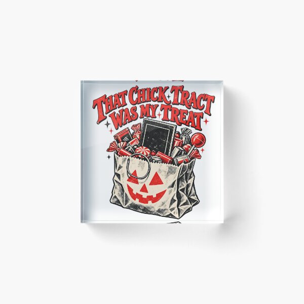 Item preview, That Chick Tract Was My Treat Funny Exvangelical Halloween Shirt designed and sold by GloryandFame.
