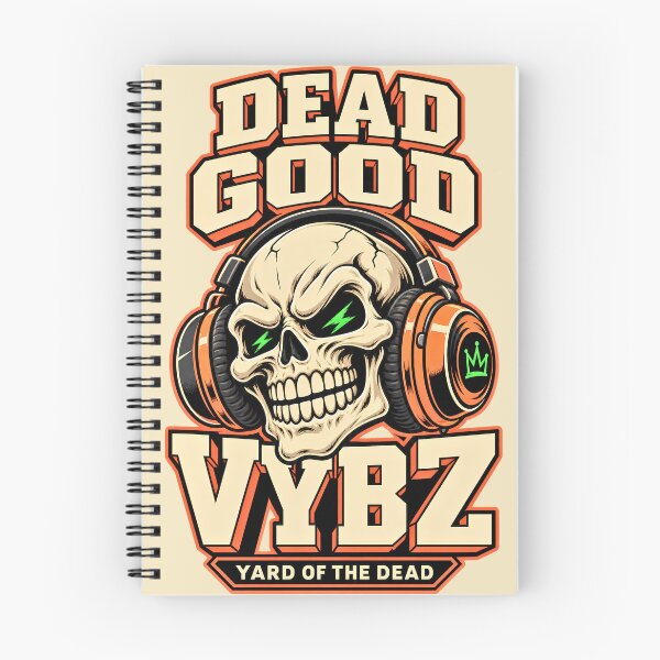 Item preview, Dead Good Vybz – Halloween Headphone Skull designed and sold by digitalbob60.
