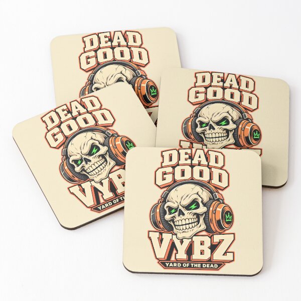 Item preview, Dead Good Vybz – Halloween Headphone Skull designed and sold by digitalbob60.