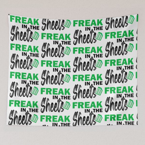 Item preview, Freak in the sheets, funny for accountants, tax, audit, finance professionals designed and sold by aponwao.