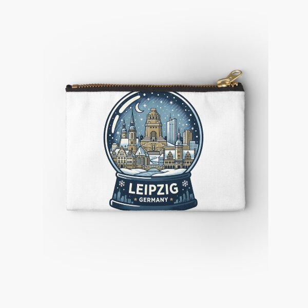 Item preview, Vintage Leipzig Snow Globe Travel Badge designed and sold by k3rstman1.
